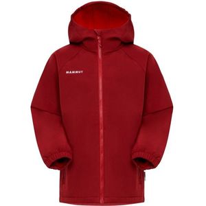 Mammut Kids Ultimate Comfort Softshell Hooded Jacket Softshelljack (Kinderen |rood)