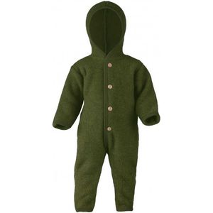 Engel - Baby Overall met Capuchon - Olijfgroen - Werkoverall