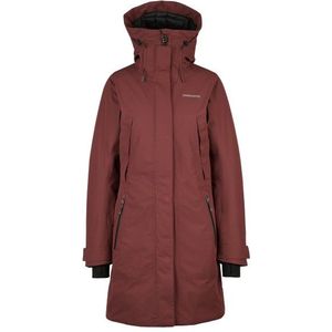 Didriksons Womens Antje Lange jas (Dames |rood |waterdicht)