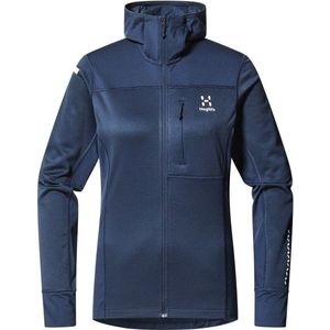 Haglöfs Womens LIM Mid Multi Hood Fleecevest (Dames |blauw)