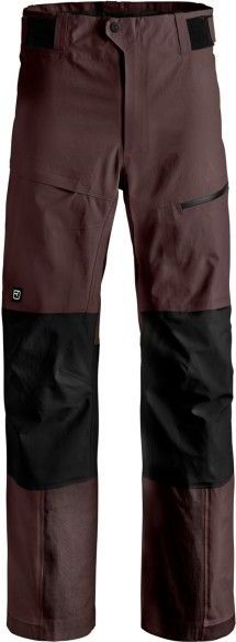 ORTOVOX - Ravine Free 3L Pants - Hardshellbroek - Donker Kastanjebruin