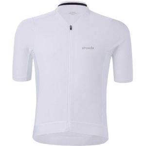 straede Aerlig Ultralight Jersey Fietsshirt (wit)
