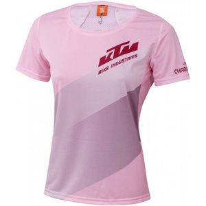 KTM Ladys Character Shirt Shortsleeve Fietsshirt (Dames |roze)