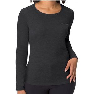 Vaude Womens Essential L/S T-Shirt Sportshirt (Dames |zwart)