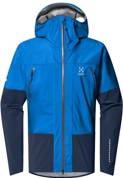 Haglöfs LIM Hybrid Touring Hood Softshelljack (Heren |blauw)