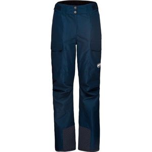 Mammut Womens Fall Line Hardshell Thermo Pants Skibroek (Dames |blauw |waterdicht)