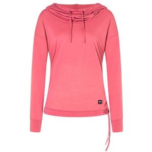 super.natural - Womens Funnel Hoodie - Roze - Hoodie