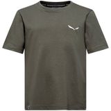 Salewa - Kid's Graphic T-Shirt - Bruin - T-shirt