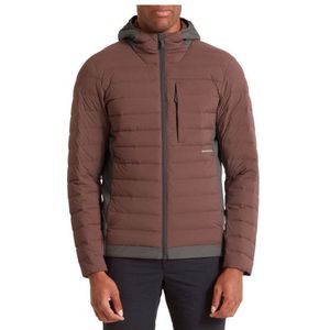 ARTILECT Divide Fusion Stretch Hoodie Donsjack (Heren |bruin)