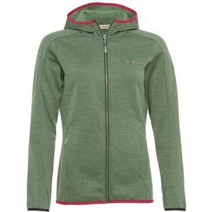 Vaude Womens Valsorda Fleece Hoody Fleecevest (Dames |groen/olijfgroen)