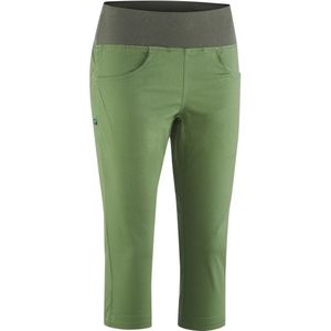 Edelrid Womens Dome 3/4 Pants Short (Dames |groen/olijfgroen)