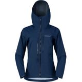 Norrøna - Falketind Dri1 Jacket - Regenjas - Blauw - 100% Polyamide - Waterdicht