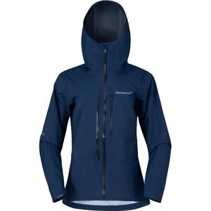 Norrøna - Falketind Dri1 Jacket - Regenjas - Blauw - 100% Polyamide - Waterdicht