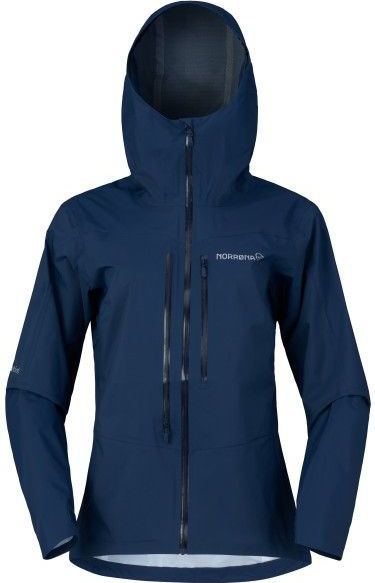 Norrøna - Falketind Dri1 Jacket - Regenjas - Blauw - 100% Polyamide - Waterdicht