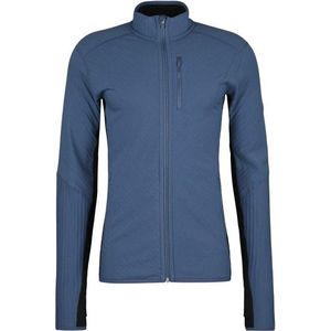 Icebreaker Descender L/S Zip Merinovest (Heren |blauw)