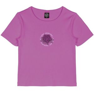 Santa Cruz Womens Ringed Arrangement T-Shirt T-shirt (Dames |purper)