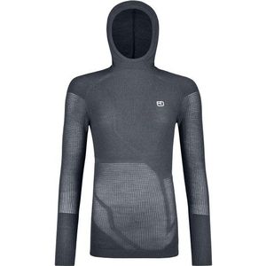 Ortovox Womens Merino Thermovent Hoody Merinotrui (Dames |blauw/grijs)