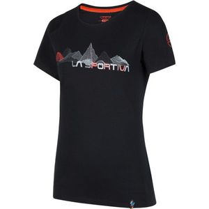 La Sportiva Womens Peaks T-shirt (Dames |zwart)