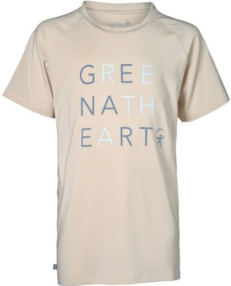 Isbjörn - Green Heart Tee - Sportshirt - Beige