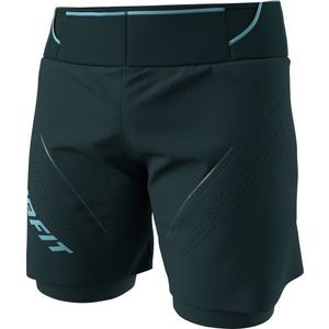 Dynafit Ultra 2/1 Shorts Hardloopshort (Heren |zwart/blauw)