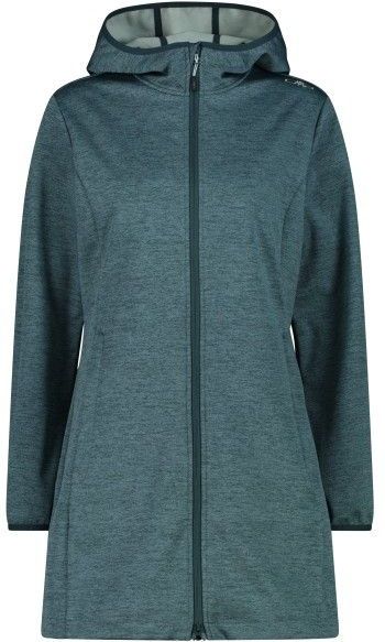 CMP - Woman Parka Fix Hood - Softshelljack - Blauw - Waterdicht