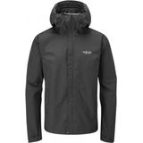 Rab Downpour Eco Jacket Regenjas (Heren |grijs |waterdicht)