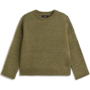 Ecoalf Womens Kiwi Knit Wollen trui (Dames |olijfgroen)