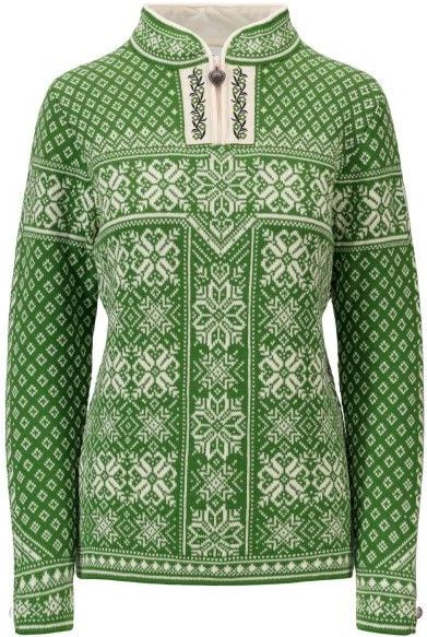 Dale of Norway - Womens Peace Sweater - Wollen Trui - Groen