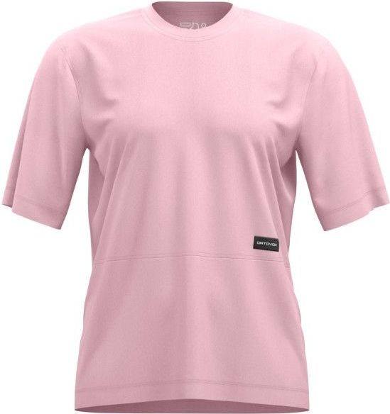 Ortovox Womens 185 Merino Patch TS Merinoshirt (Dames |pink)
