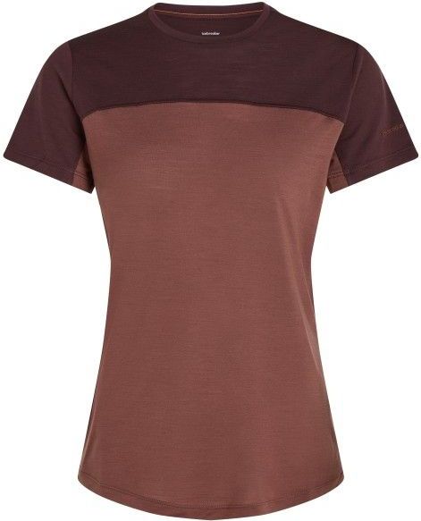 Icebreaker Womens Cool-Lite Sphere III S/S Tee CB Merinoshirt (Dames |bruin)