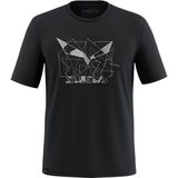 SALEWA - Eagle Geometric - T-shirt - Korte Mouwen - Geometrisch Patroon - Comfortabel