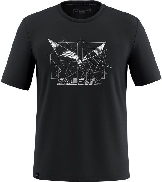 SALEWA - Eagle Geometric - T-shirt - Korte Mouwen - Geometrisch Patroon - Comfortabel