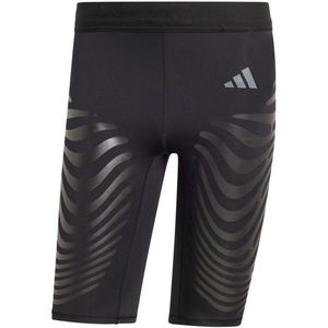 adidas Adizero S Tight R Hardlooplegging (Heren |zwart/grijs)