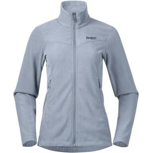 Bergans Womens Finnsnes Fleece Jacket Fleecevest (Dames |grijs)