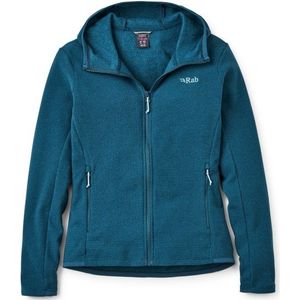 Rab Womens Stavel Hoody Fleecevest (Dames |blauw)