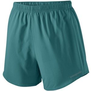 Patagonia Womens Trailfarer Shorts 4,5 Hardloopshort (Dames |turkoois)