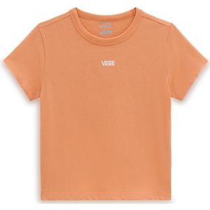 Vans Womens Basic Mini S/S T-shirt (Dames |oranje)