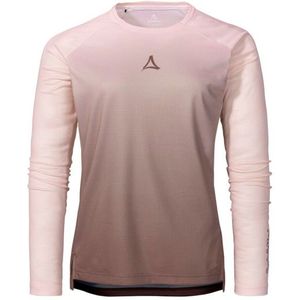 Schöffel Womens Longsleeve Style Koitere Fietsshirt (Dames |roze/bruin)