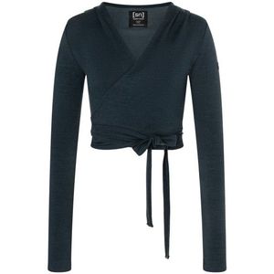 supernatural Womens Cosy Wrap Around Longsleeve (Dames |blauw)