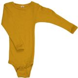 Engel - Baby-Body - Geel - Langarm - Merino-ondergoed