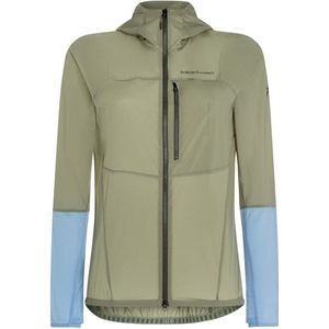 Peak Performance Womens Vislight Wind Jacket Windjack (Dames |olijfgroen)