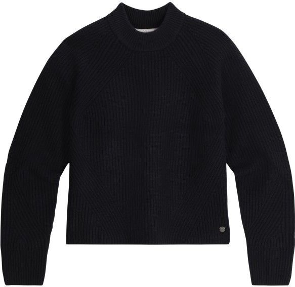 Royal Robbins - Rockcraft Mock Neck - Merinotrui - Zwart