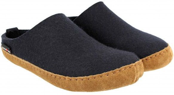 Haflinger - Emil's Toffel - Pantoffels - Zwart