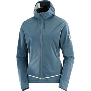 Salomon Womens Light Shell Jacket Softshelljack (Dames |blauw)