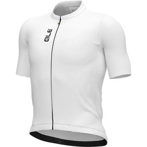 Alé Pragma Color Block Jersey Fietsshirt (Heren |wit/grijs)
