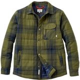 Passenger Taranaki Quilted Overshirt Vrijetijdsjack (Heren |olijfgroen)