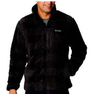 Columbia Winter Pass Print Fleece Full Zip Fleecevest (Heren |zwart)