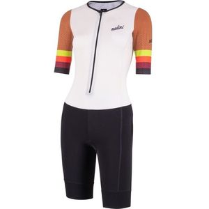 Nalini Womens Tri S/S Suit Fietspak (Dames |wit)
