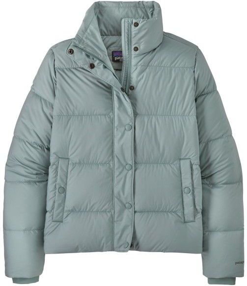 Patagonia - Silent Down Jacket - Donsjack - Turkoois/Grijs
