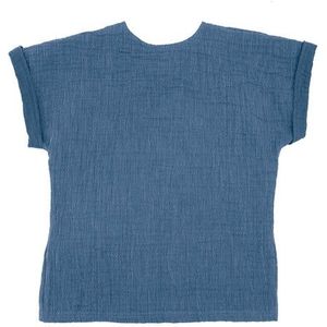 maximo Kids Mini Boy Hemd S/S T-shirt (Kinderen |blauw)